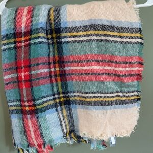 Aerie plaid scarf